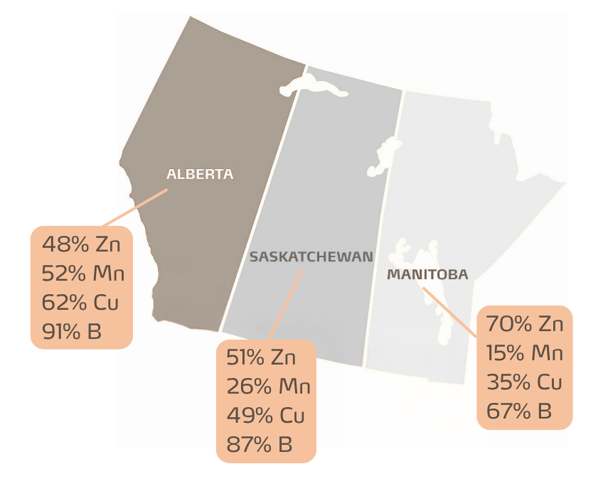 micronutrient deficiencies in Western Canada